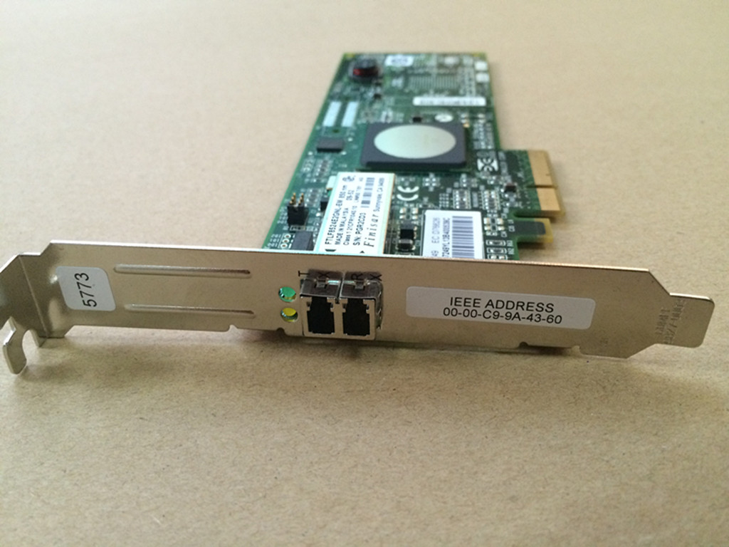 IBM 5773 PCI-E 4GB HBA  интерфейс   карточка LPE11000 10N7249