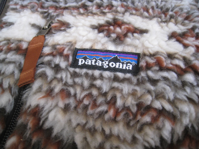 【美品】PATAGONIA パタゴニア　レトロX　総柄ブラウン XS_画像4