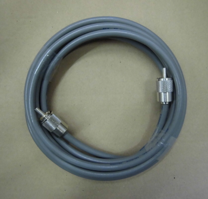 [ both edge M type connector attaching ]5D-2V( grey ) coaxial cable 4m[~10~20*25*40m]