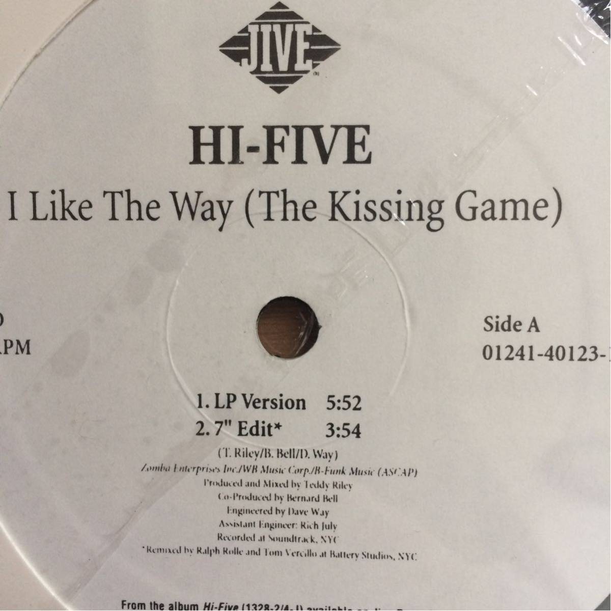 12’ Hi-Five-I Like The Way/未開封_画像2