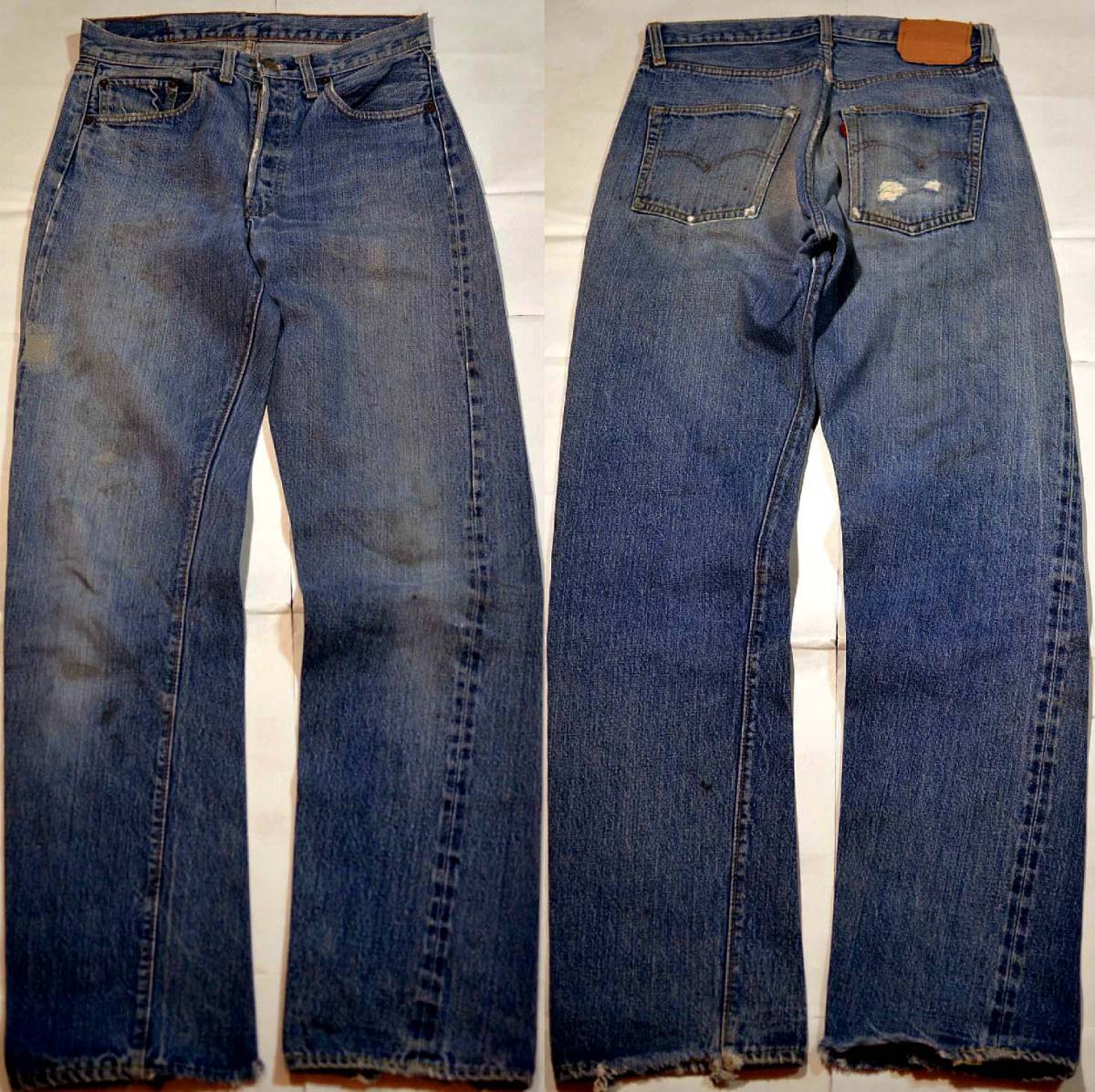 h33/LEVIS501 シングル 66前期 70's ヴィンテージ イエローステッチ！