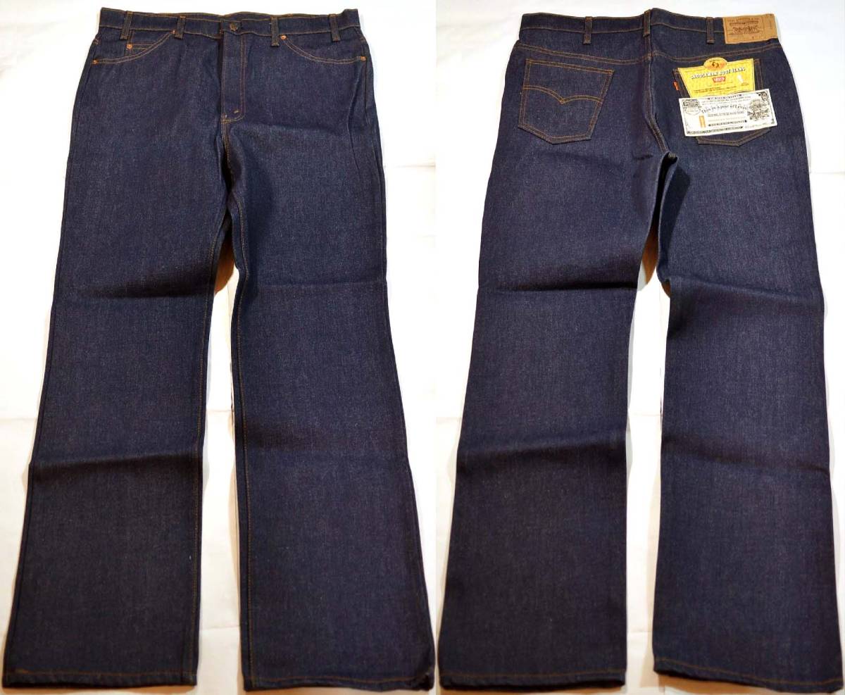 h22/LEVIS517 dead stock not yet wash rigid USA made! 80\'s