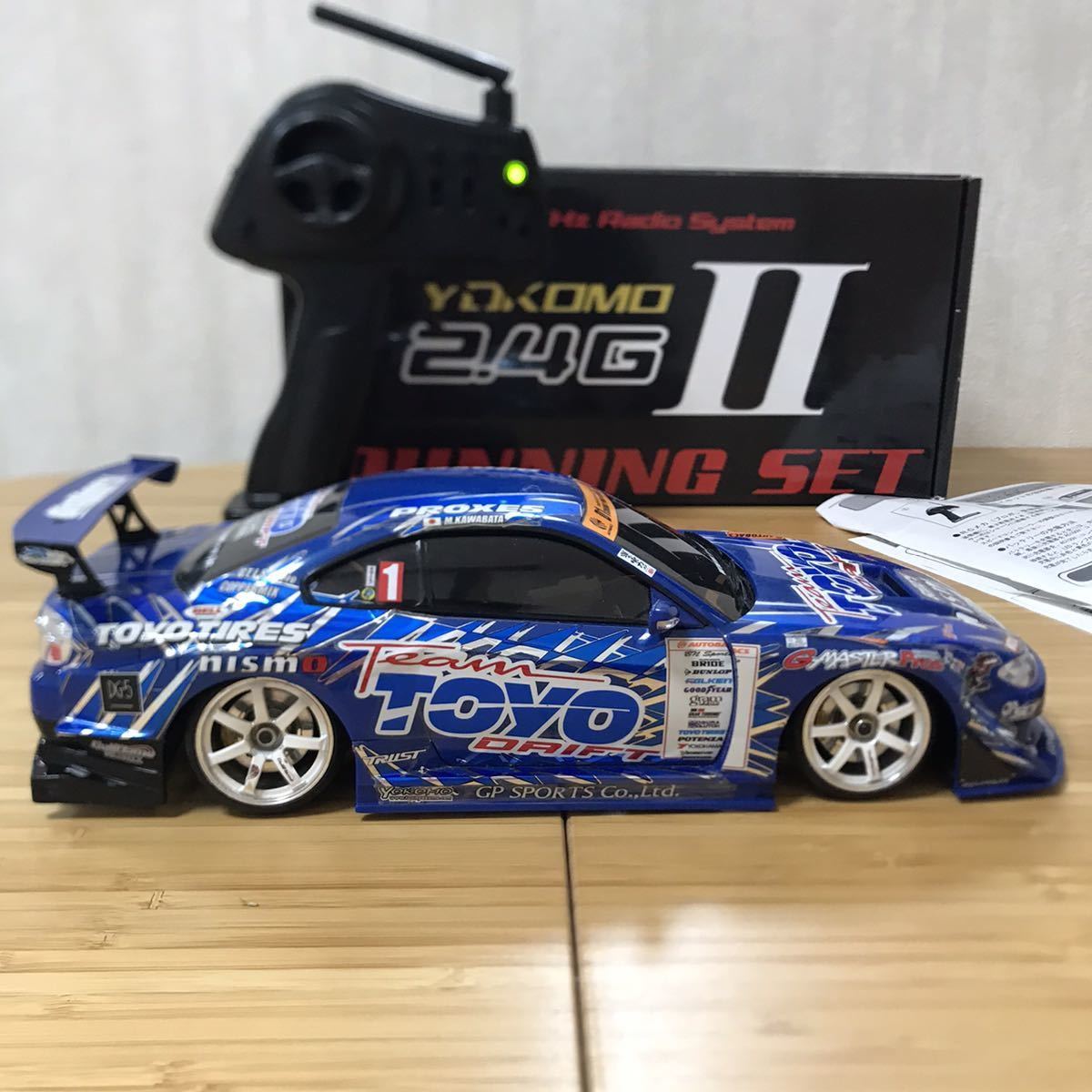 ヨコモ イチロクM TeamTOYOwithGP…シルビア&ランニングフルセット smk