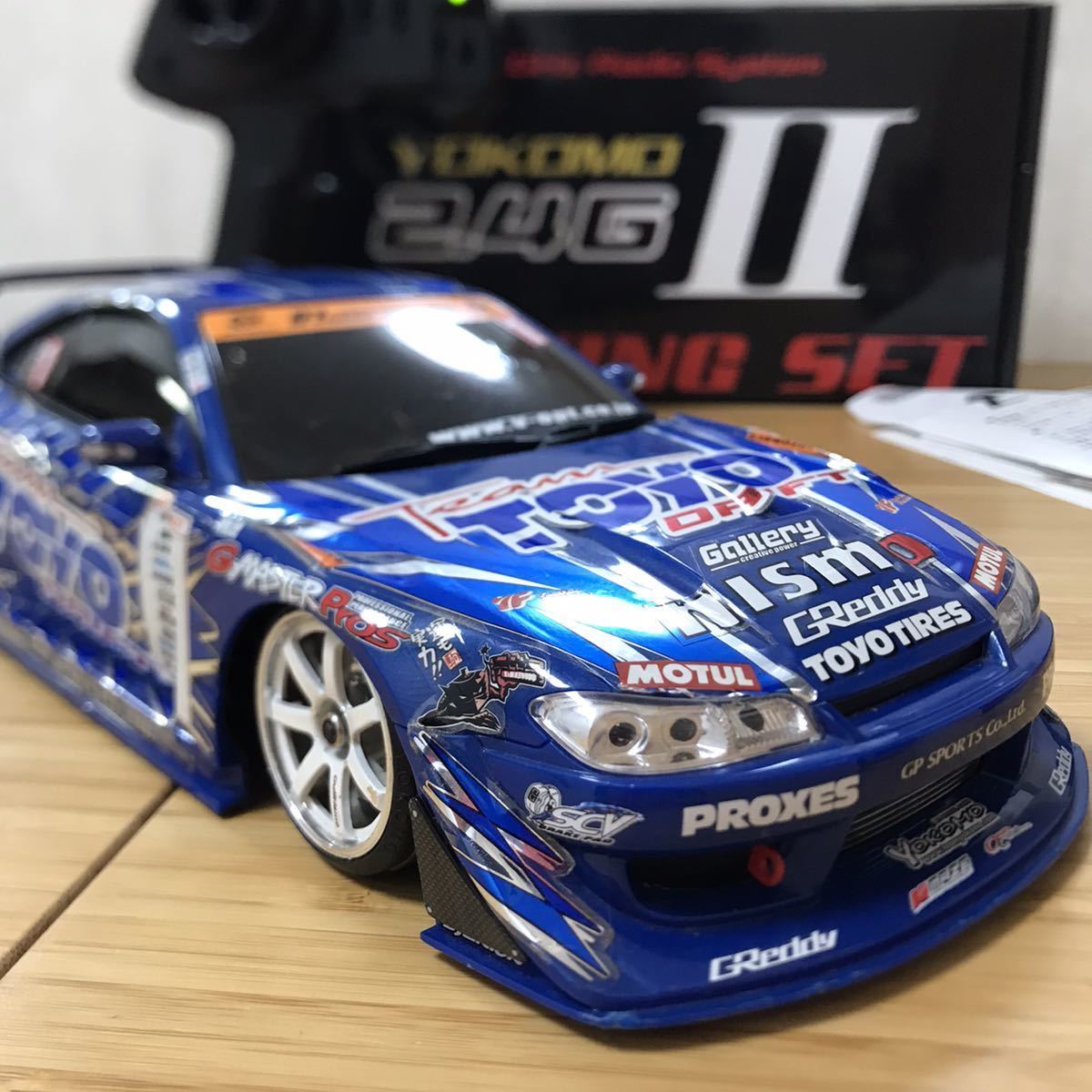 ヨコモ イチロクM TeamTOYOwithGP…シルビア&ランニングフルセット smk