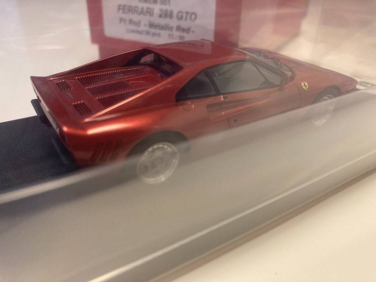 1/43 MAKE UP EIDOLON メイクアップ アイドロン RMEM001 Ferrari 288GTO F1 Metallic Red