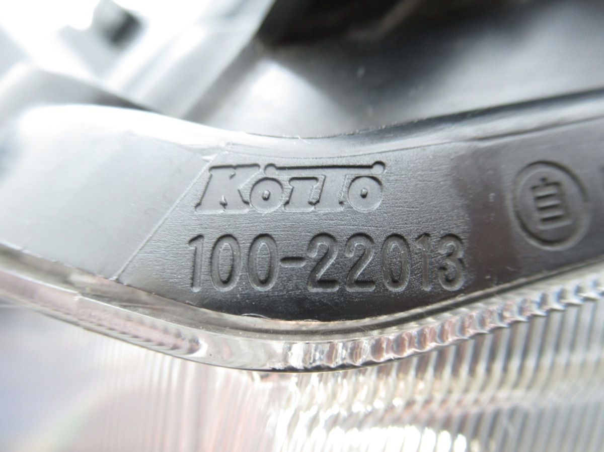 ■ ホンダ ステップワゴン スパーダ RK5 前期 純正 左 ヘッドライト HID 【 KOITO 100-22013 】 刻印 J0 (M044239)_画像10