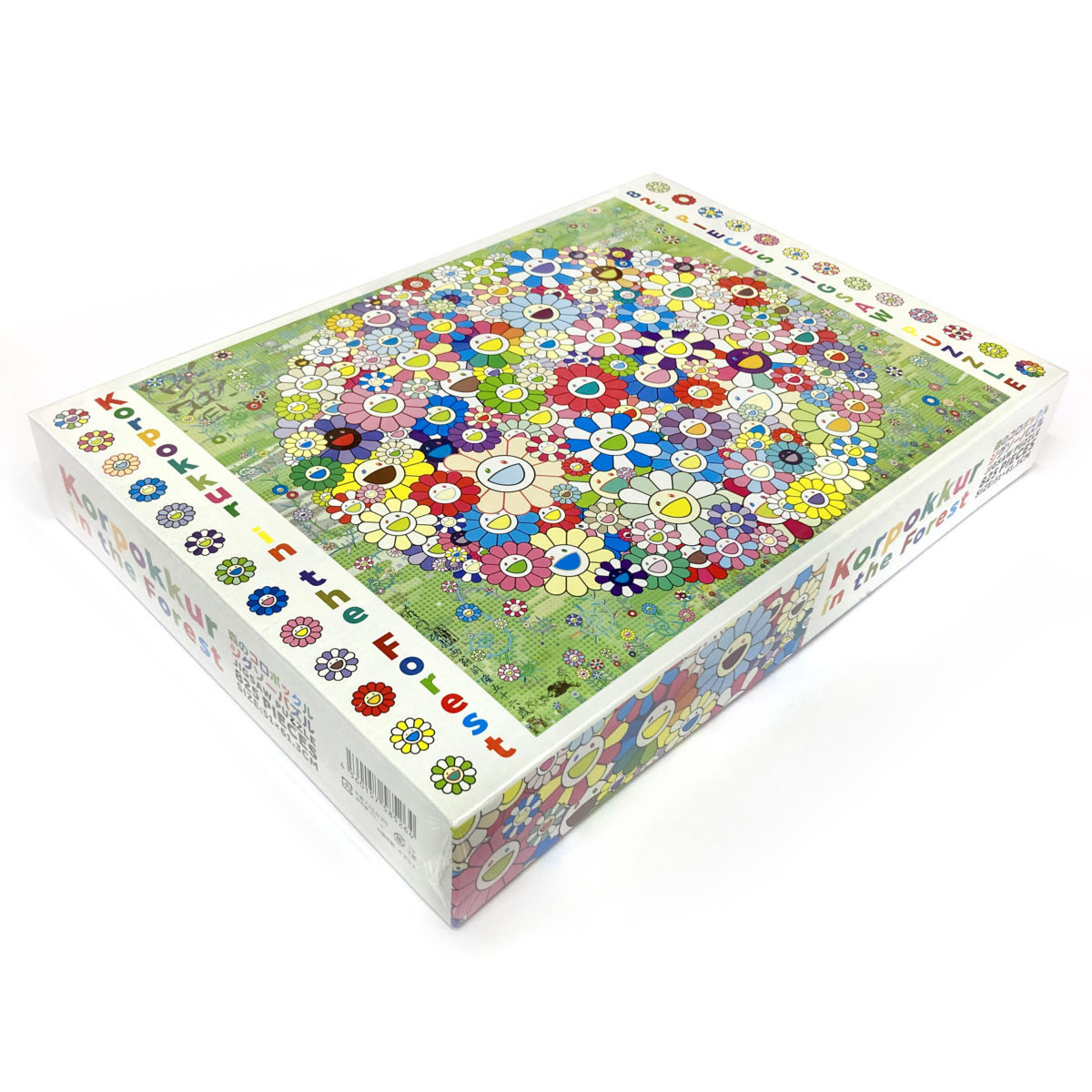  бесплатная доставка новый товар Jigsaw Puzzle / Korpokkur in the Forest 825 Pieces составная картинка Мураками . цветок . цветок zingaro лес. ko Robot kru