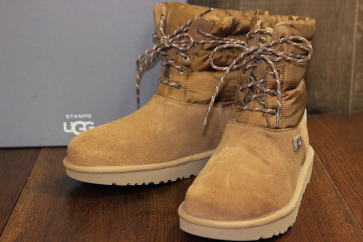 未使用 UGG × STAMPD (アグ スタンプド) LACE UP レースアップ ブーツ / US 9 / 27cm / ムートンブーツ / 防水 / 防雪_画像3