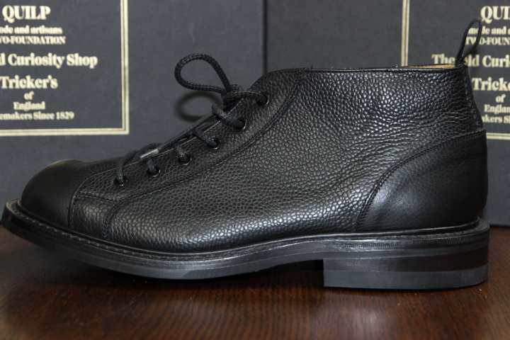 新品 nanamica × QUILP by Tricker's グレインレザー Lace Up Boot