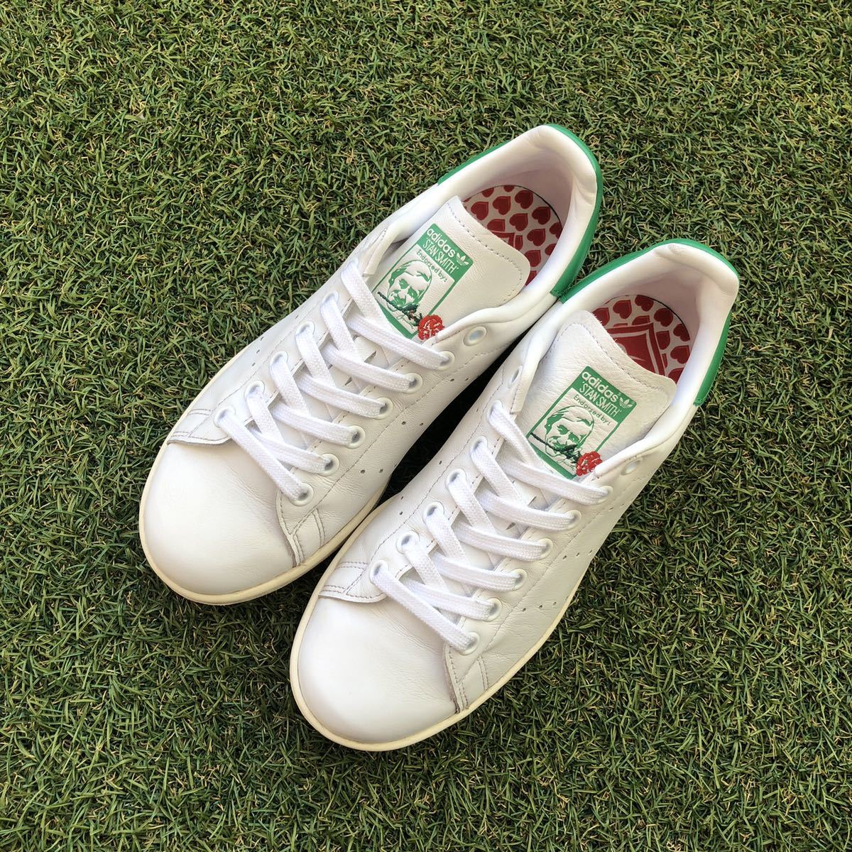 美品23.5 adidas STANSMITH アディダス スタンスミス HT754