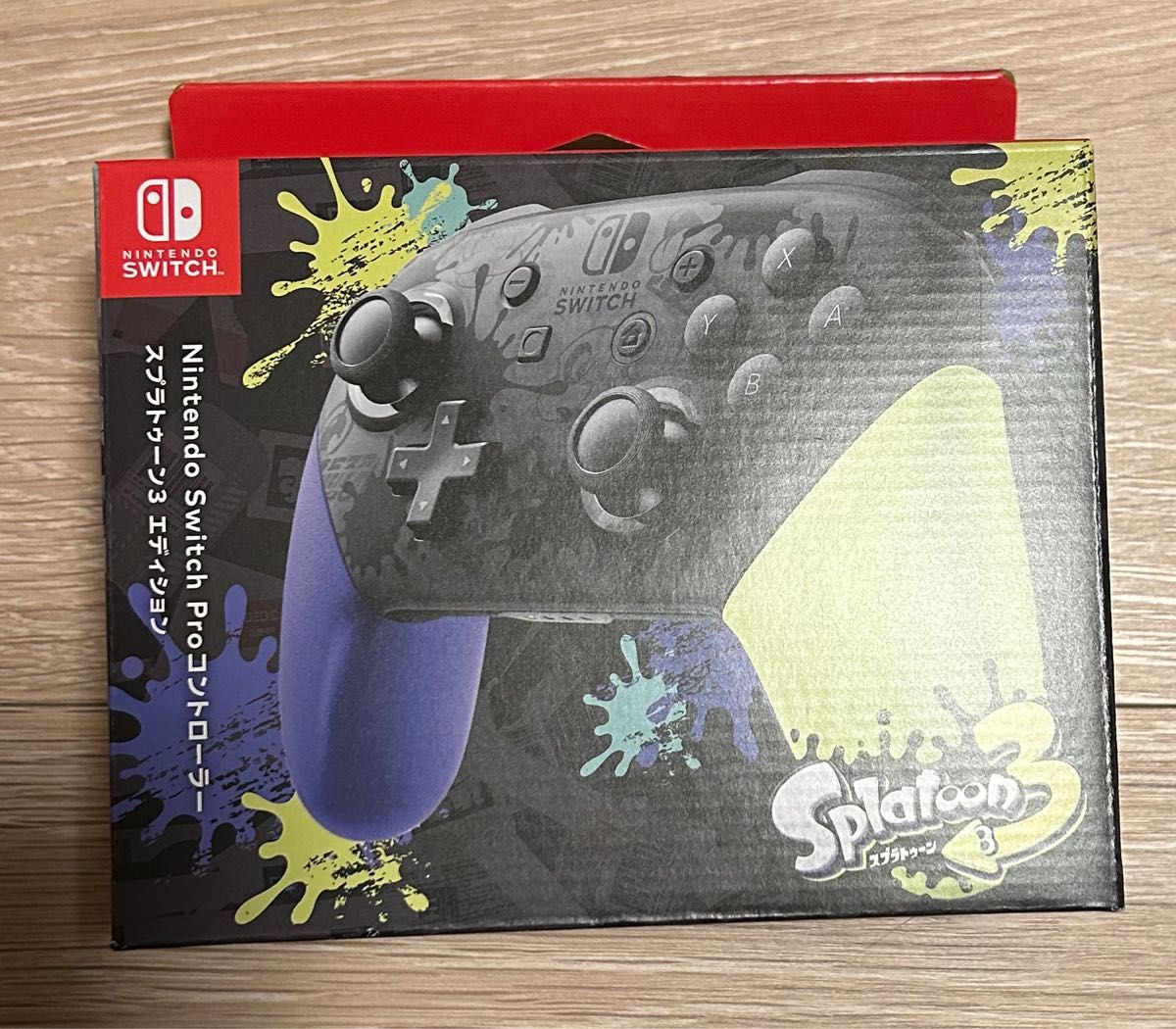 豊富なギフト switch プロコン プロコントローラー 純正 スプラトゥーン 3-N10 switch プロコン プロコントローラー 純正 スプラトゥーン 3-N10