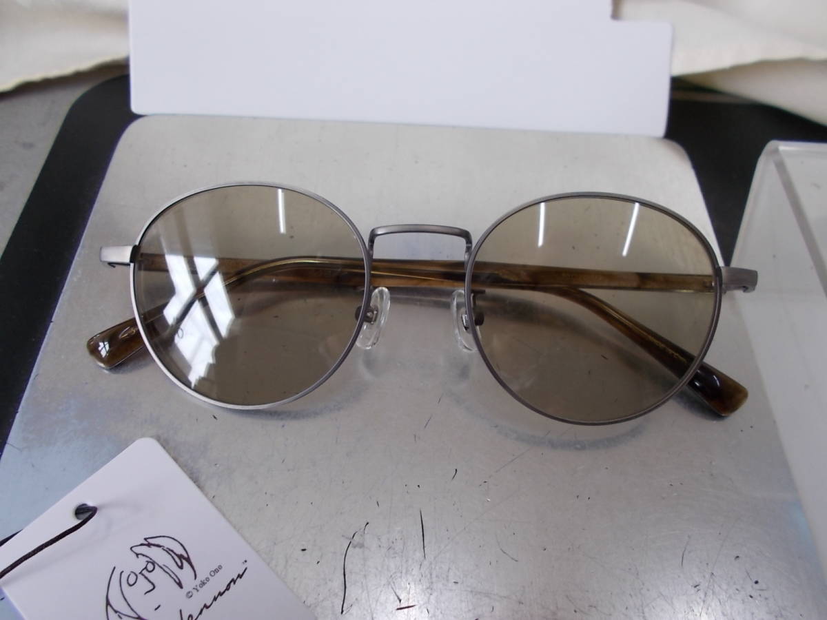 ジョンレノン John Lennon ボストン 丸眼鏡 サングラス JL-538-3 お洒落 眼鏡フレームにもOK !