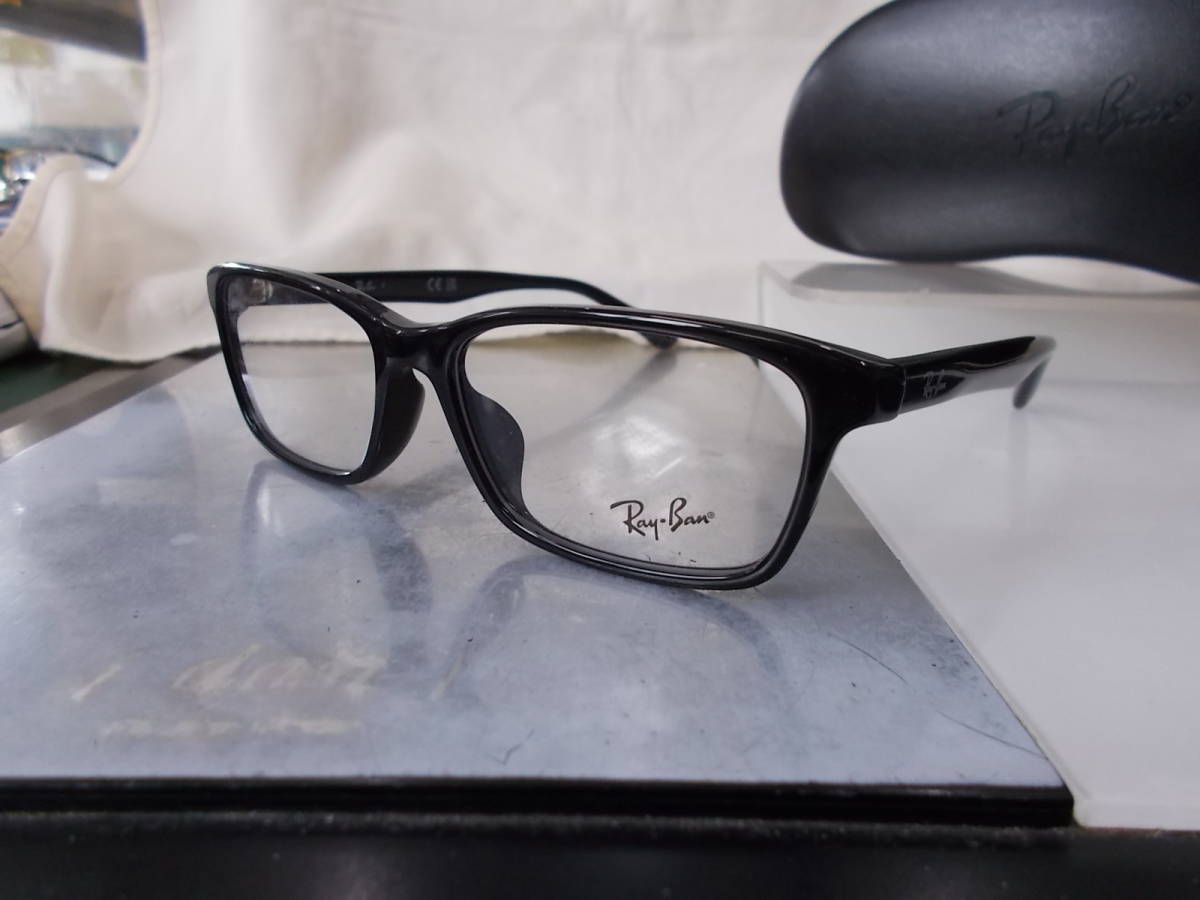 RayBan レイバン お洒落な ウェリントン 眼鏡フレーム RB5318D-2000_画像3