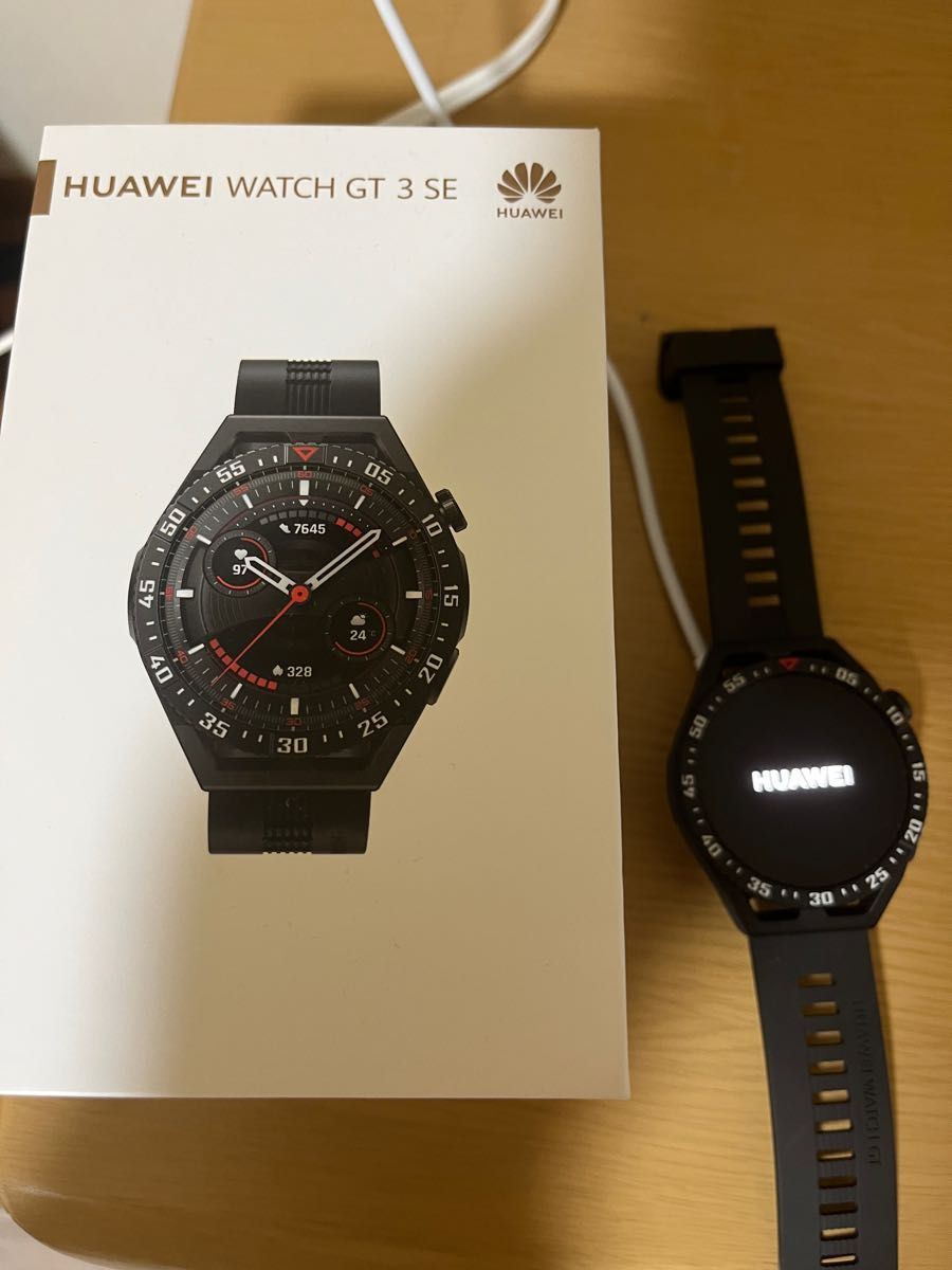 ほぼ未使用のHuawei watch GT3 se です。傷はないですが、開封品のため