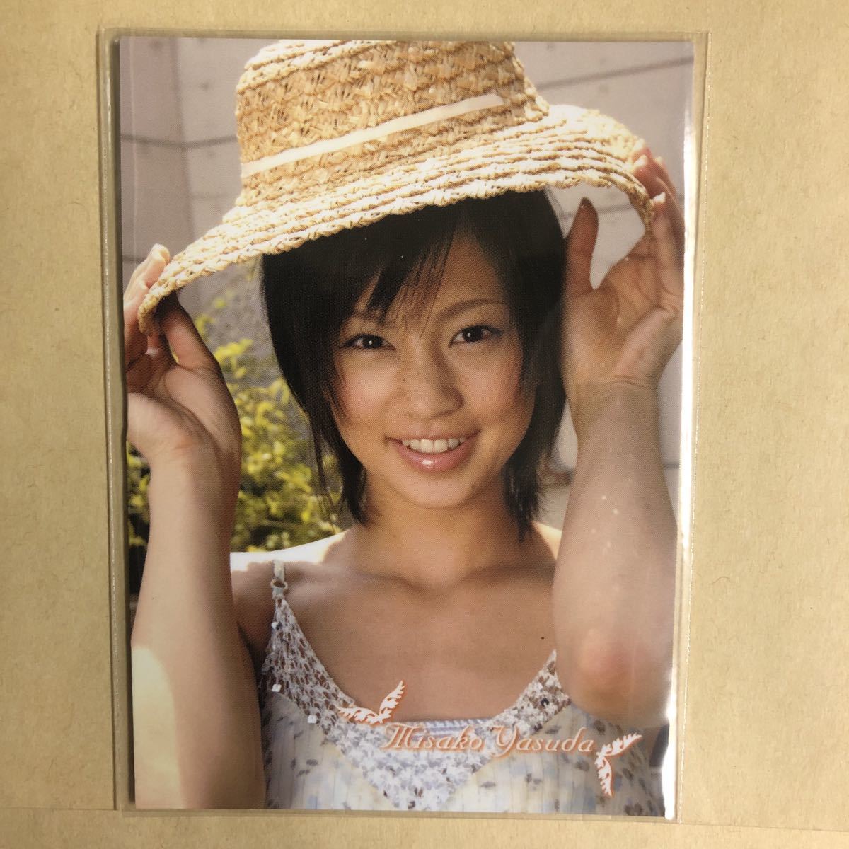 安田美沙子 2005 IMAGIO トレカ アイドル グラビア カード Re-037 タレント トレーディングカードの画像2