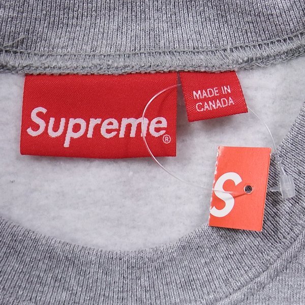 本物の SUPREME シュプリーム 22AW Box Logo Crewneck クルーネック