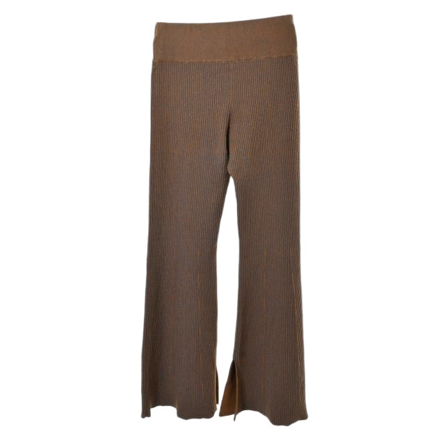 くらしを楽しむアイテム ニットパンツ フレア Rustle yoshiokubo of muller 美品 38 KL4CHUKU82 ミュラーオブヨシオクボ ブラウン Mサイズ くらしを楽しむアイテム ニットパンツ フレア Rustle yoshiokubo of muller 美品 38 KL4CHUKU82 ミュラーオブヨシオクボ ブラウン Mサイズ