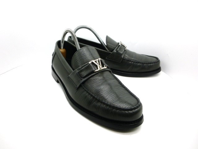 LOUIS VUITTON◇ローファー/-/BLK www.anac-mali.org