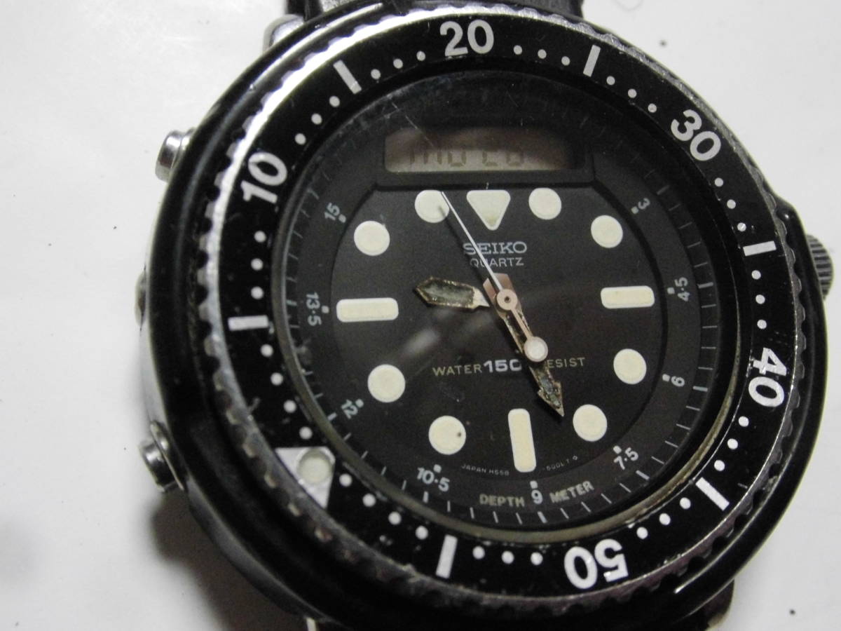 SEIKO セイコー ハイブリッドダイバー H558-500A クオーツ 腕時計