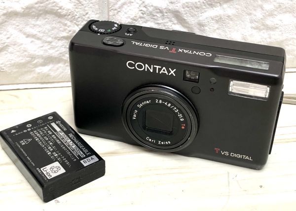 未使用】CONTAX TVS DIGITAL BLACK コンタックス-