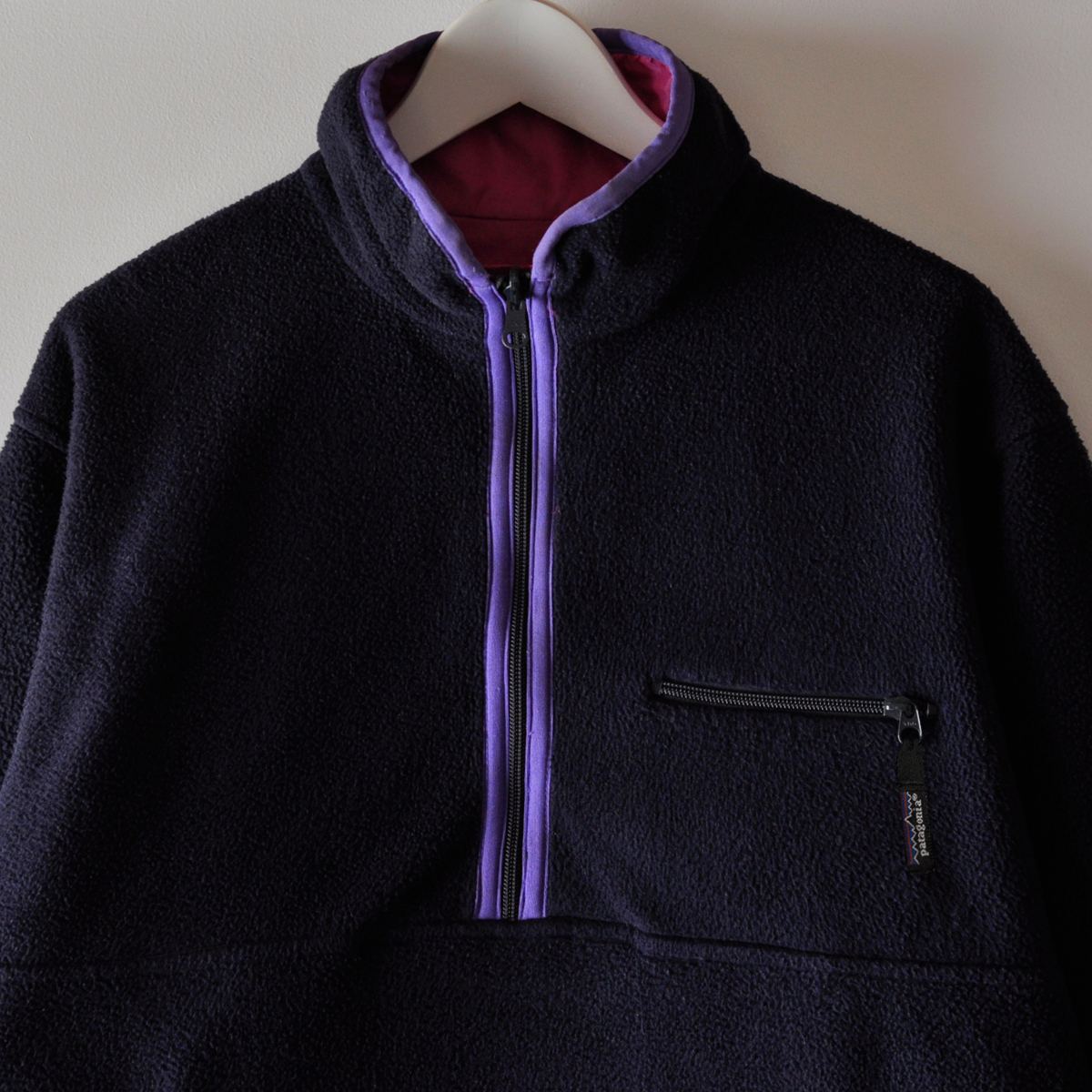 希少 80s patagonia パタゴニア グリセード リバーシブル プル 希少 80s patagonia パタゴニア グリセード リバーシブル プル