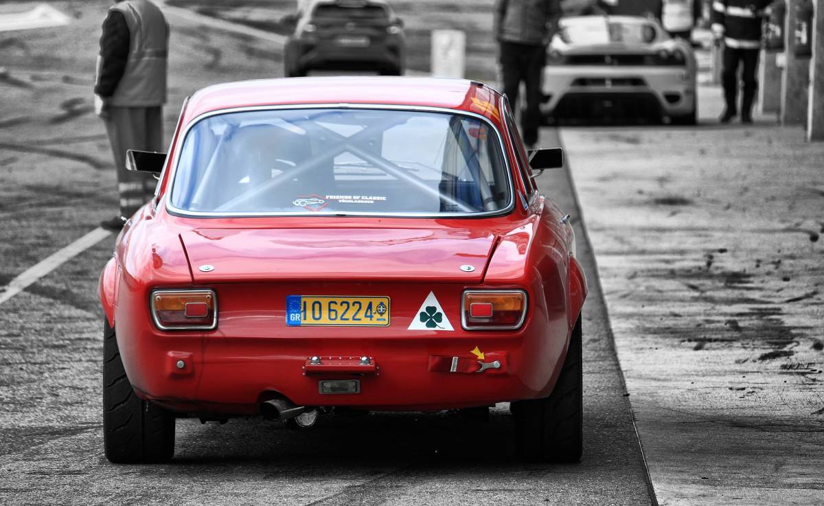 マグネットタイプ　ユーロナンバープレート　イタリア　アルファロメオ　Alfa Romeo　_画像2