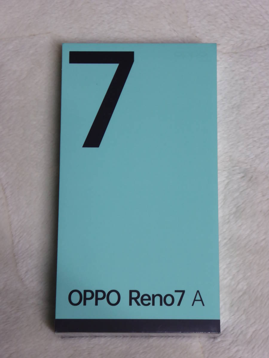 SALE】 【新品未開封】OPPO Reno7 A Reno7 A ワイモバイル版 新品未