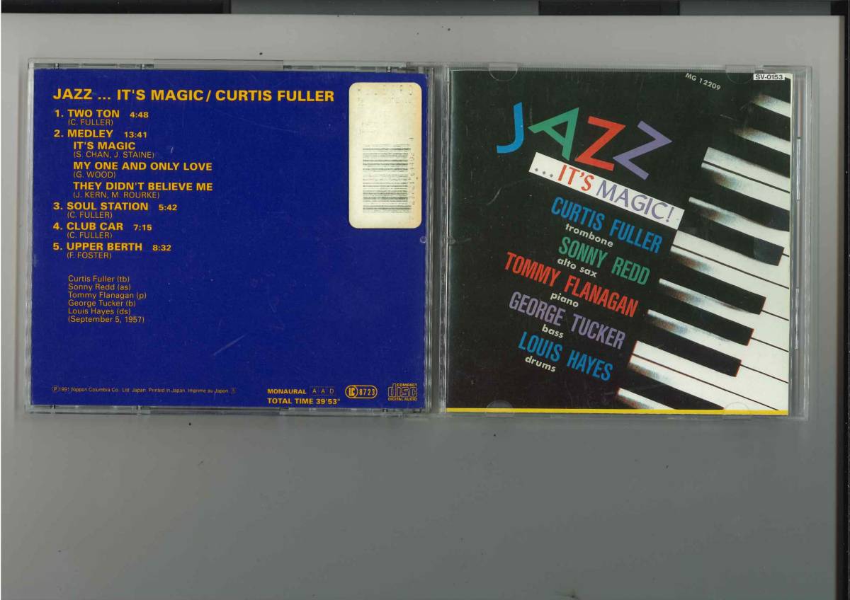 CD//JAZZ...IT’MAGIC　CURTIS FULLER　_画像1