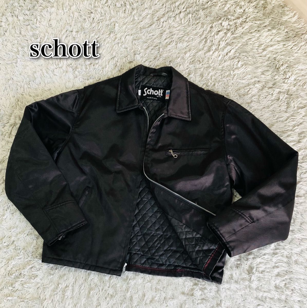 無料長期保証 【ショット Schott】AT038 ☆Schottショット☆ダブル