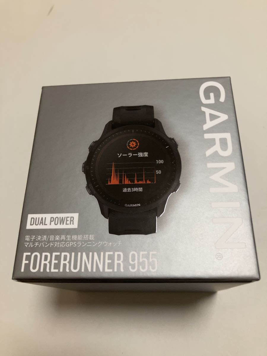 GARMIN ガーミン Forerunner 955 Dual Power ブラック マラソン