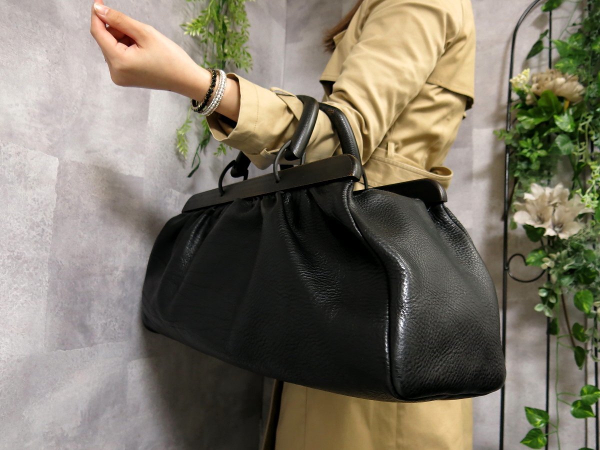 お気にいる】【お気にいる】グッチ 2WAYウッドハンド ニムフェア
