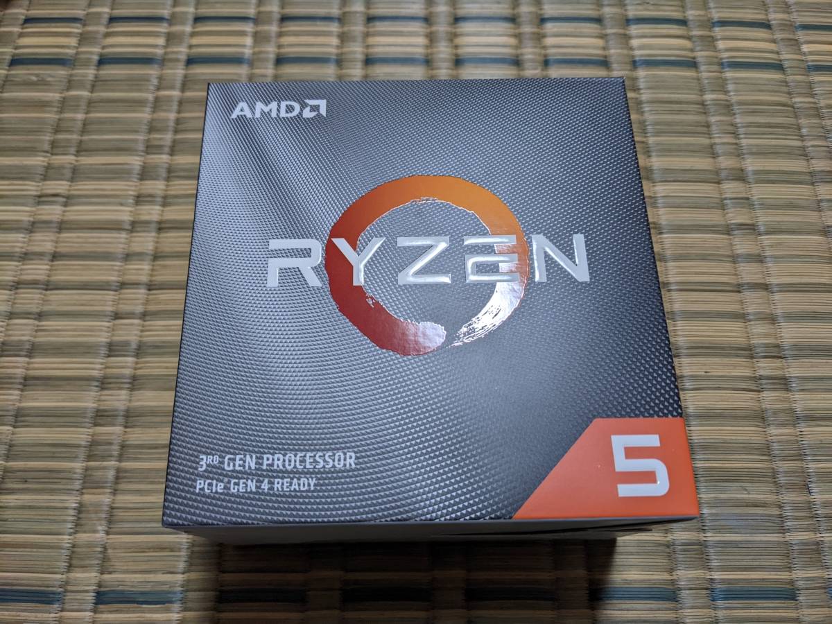 AMD RYZEN5 3600 リテールクーラー未使用品