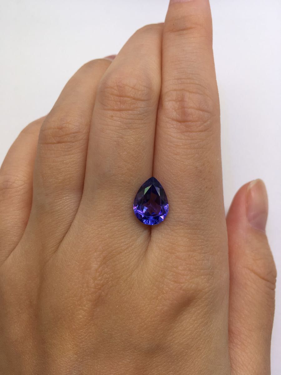ソーティング有 天然 タンザナイト (ゾイサイト) ルース 2.774ct