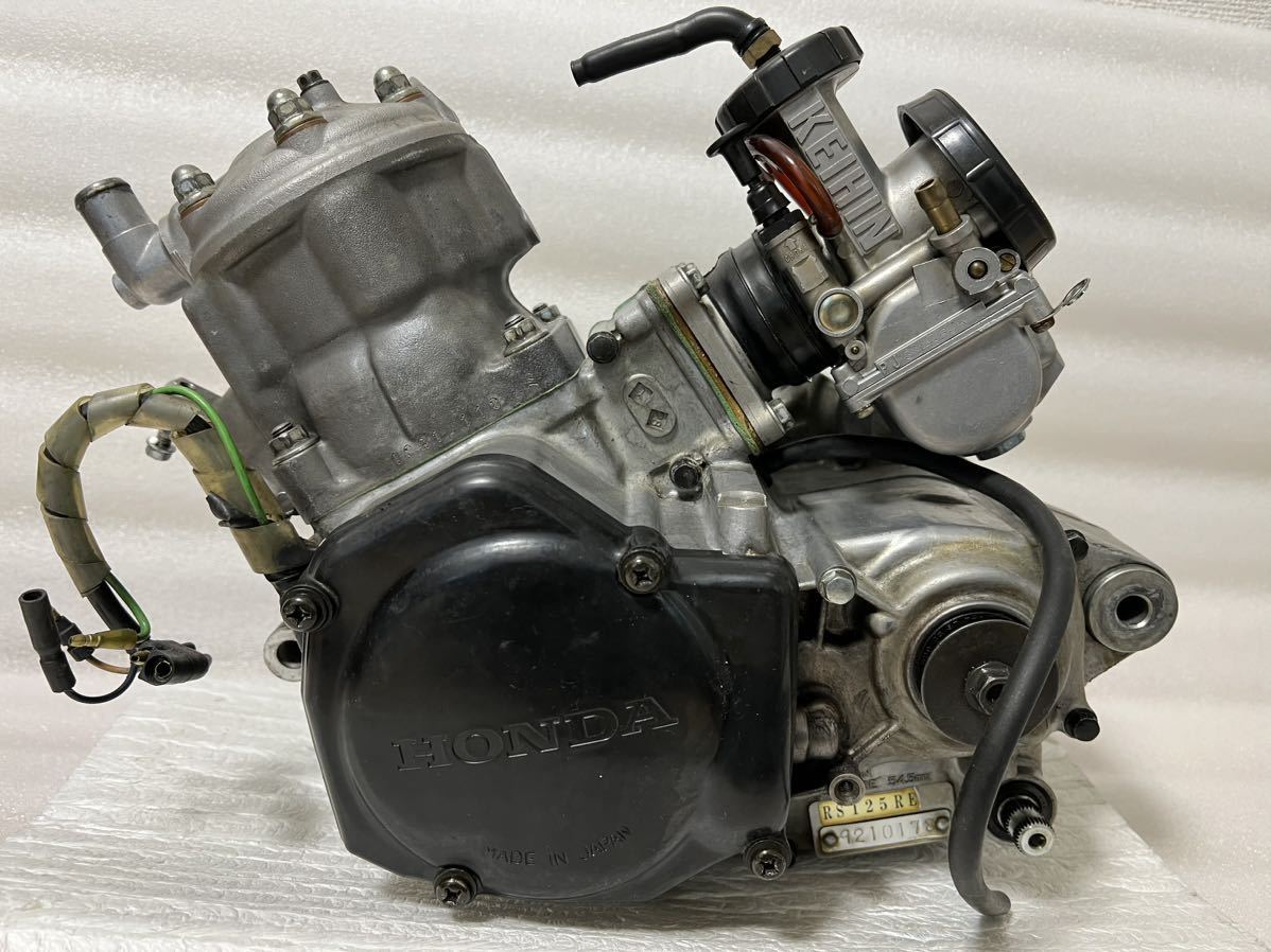 RS125RE エンジン　キャブレター