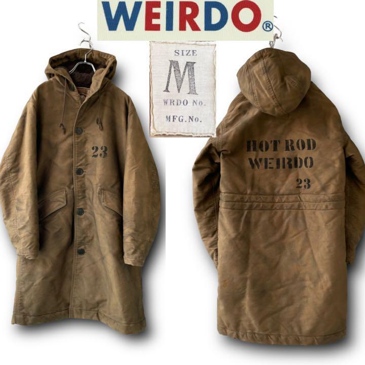 17AW 定価 68,000円 数回着美品 WEIRDO ウィアード 厚手 中綿 裏ボア