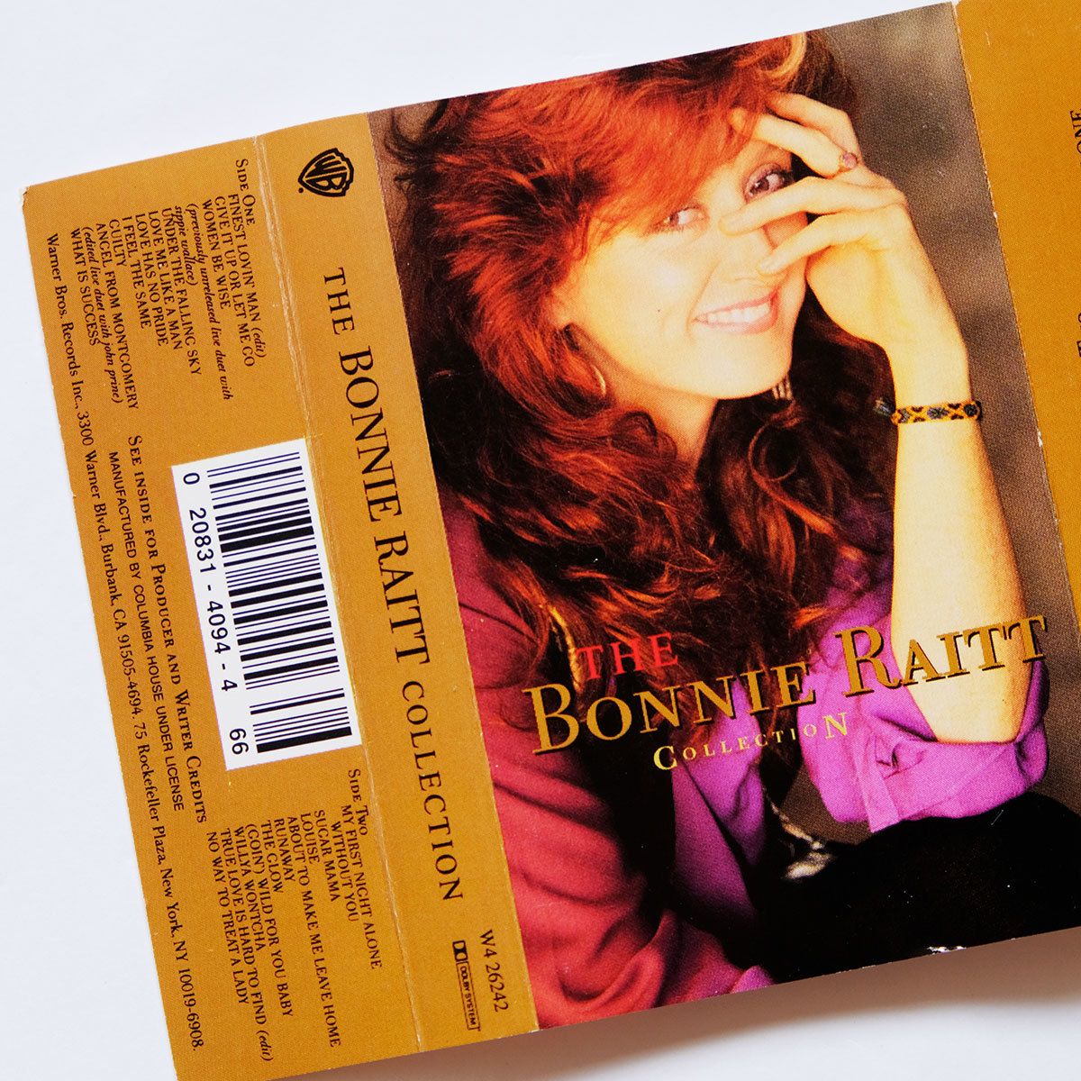 《ドルビーHX PRO/US版カセットテープ》The Bonnie Raitt Collection●ボニー レイットの画像7