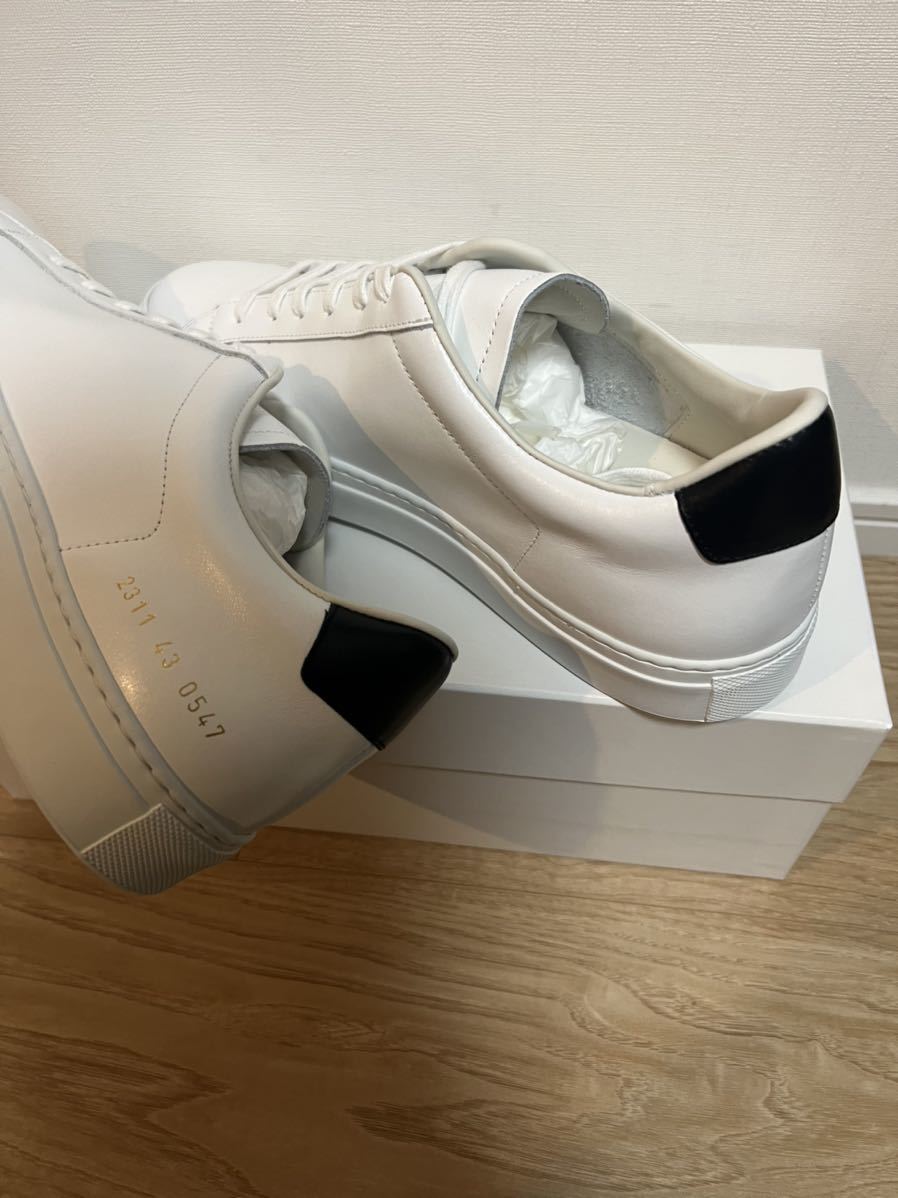 新品 コモン プロジェクト Common Projects 白 スニーカー レザー