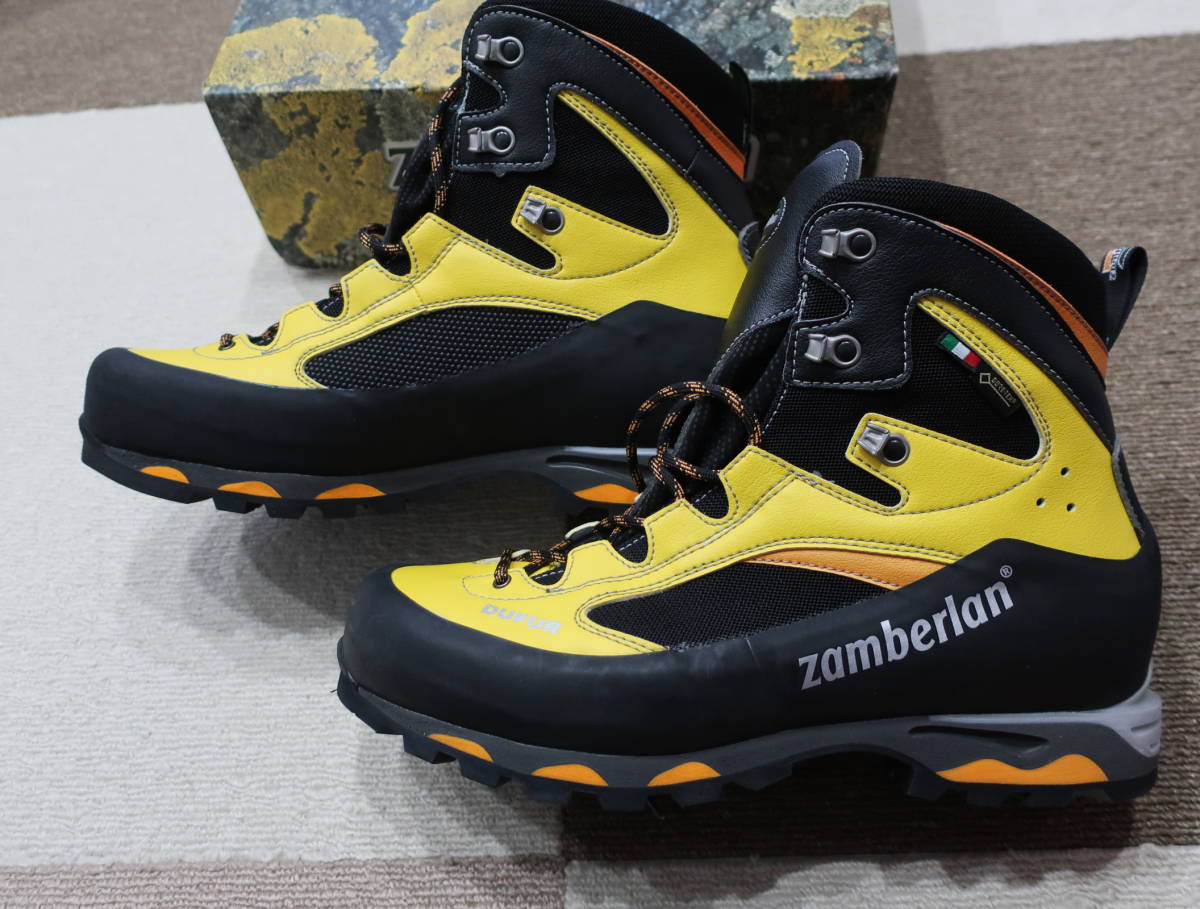 ZAMBERLAN DUFUR GT◆ザンバラン デュフール GT◆新品◆上級者向け堅牢な登山シューズ◆GORE-TEX◆セミワンタッチアイゼン装着可能◆27.5㎝_画像3