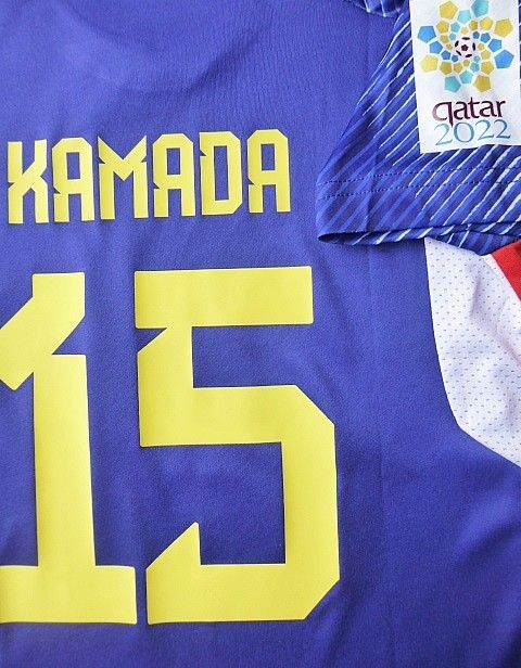 鎌田大地　日本代表　ユニフォーム　150　子供サッカー　新品タグ付き　カタール2022 ワールドカップ