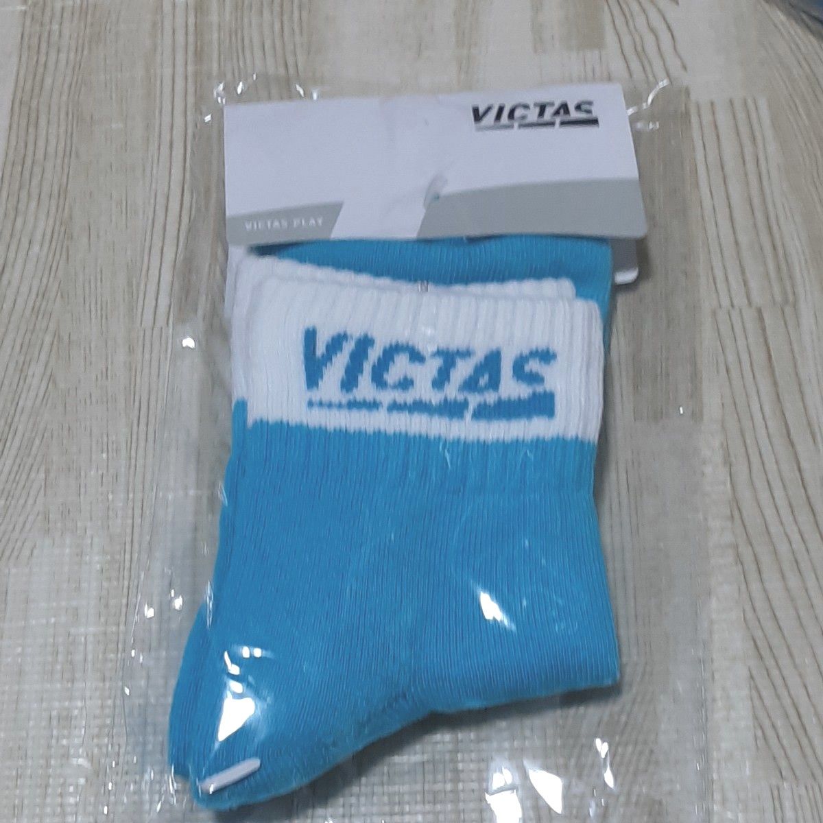 ヴィクタス VICTAS 卓球 2トーンショートソックス  サイズL