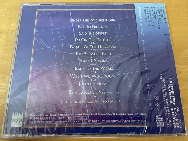 ◎THE LIGHT / ON A NEW HORIZON [ Styx/Starcastle/Kansas系 ]※国内盤CD / 未開封・未使用【 BELLE ANTIQUE BELLE 96234 】1996/5/25発売_画像2