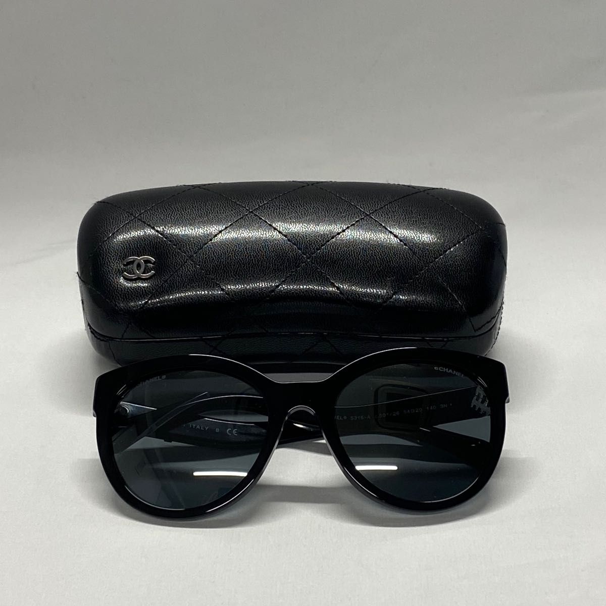 CHANEL】シャネル フォックス サングラス ココマーク ブラック 5315A