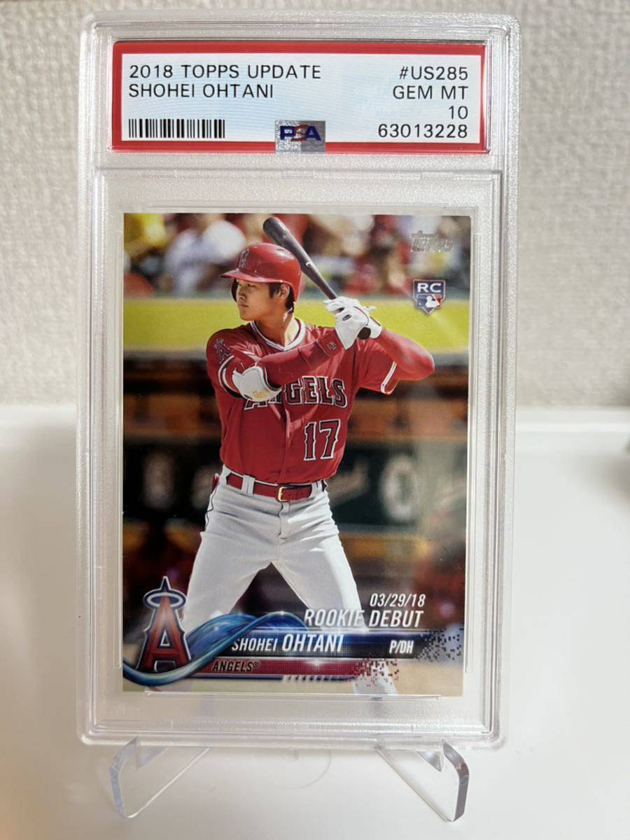 ヤフオク! - 大谷翔平 2018 RC ルーキーカード PSA10