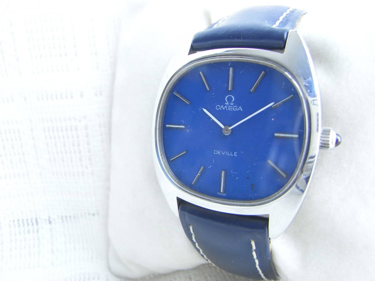 オシャレ OH済 1978年製 オメガ デビル レディース 手巻き 未使用 古い