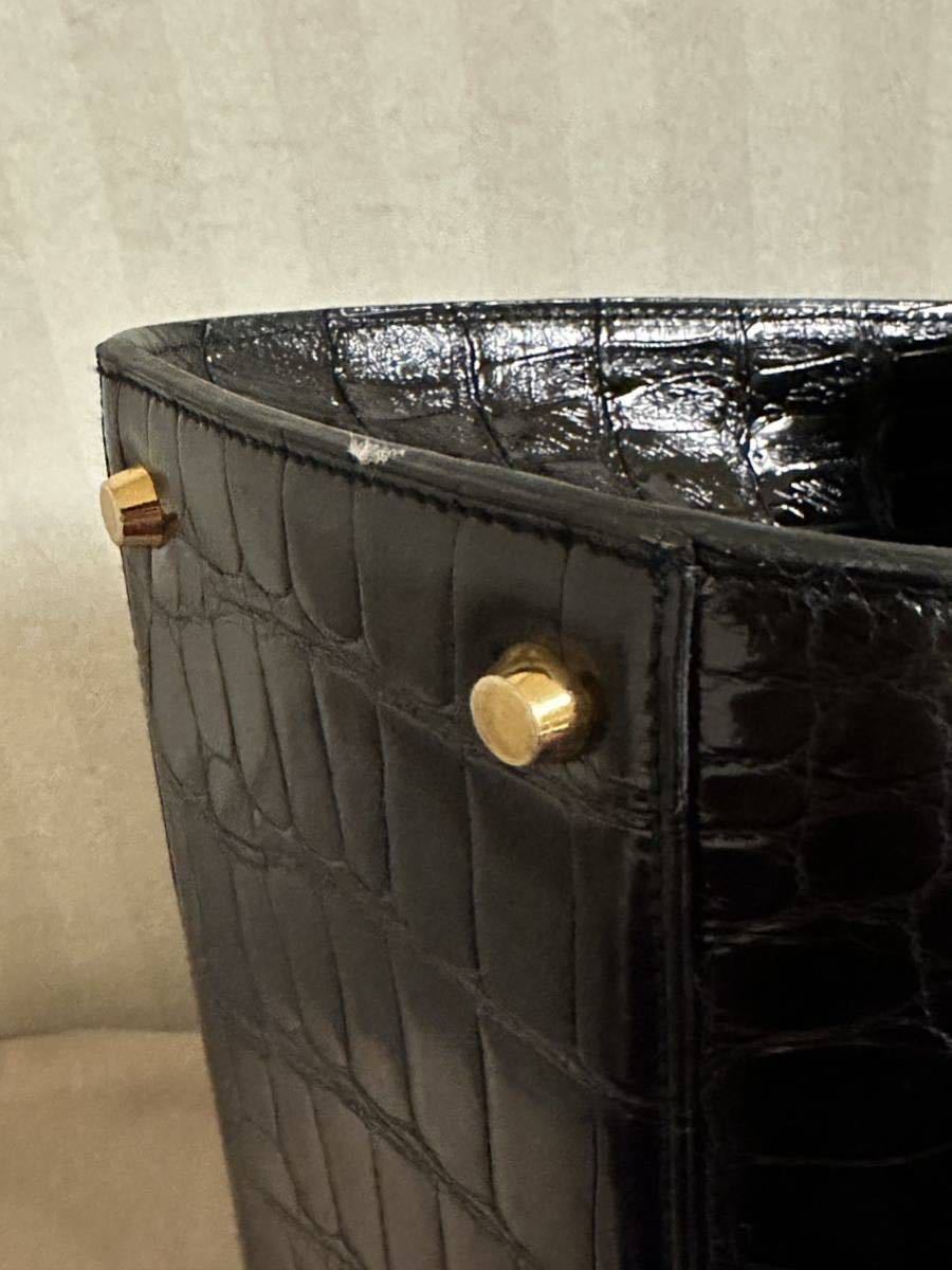 michel adolphe ミッシェルアドルフ クロコダイル ハンドバッグ michel adolphe ミッシェルアドルフ クロコダイル ハンドバッグ