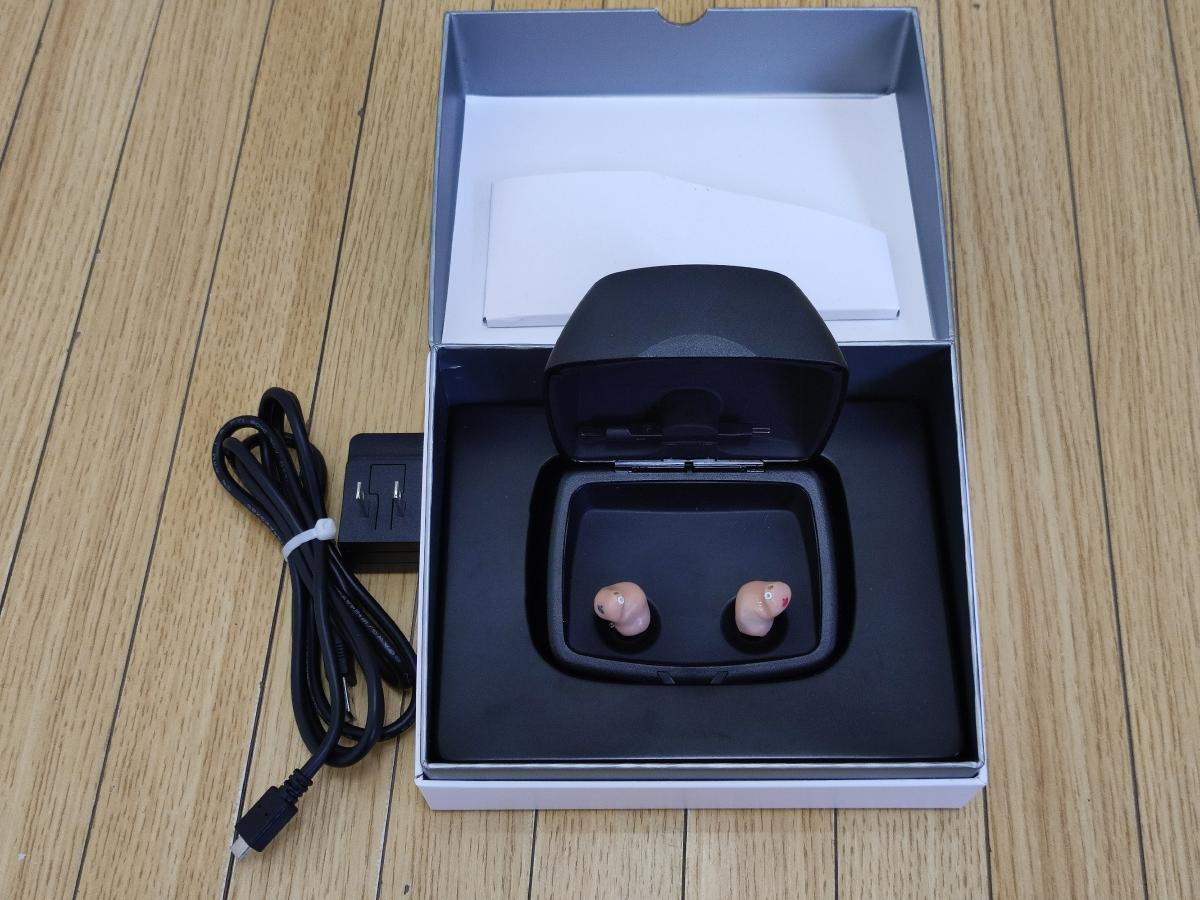 □スターキー 充電式両耳補聴器 livio リビオAI 1200ITC□2021年40万