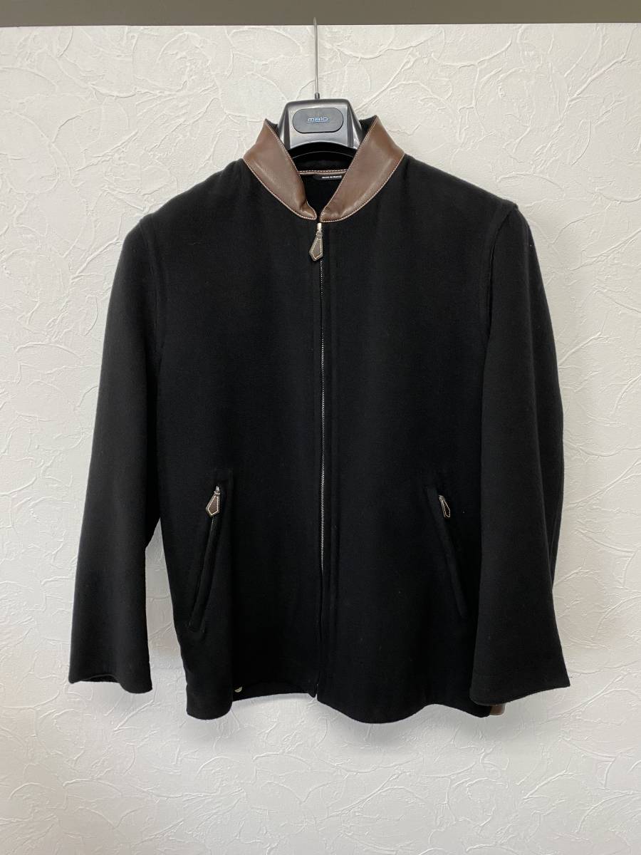 生まれのブランドで HERMES エルメス ジップアップジャケット