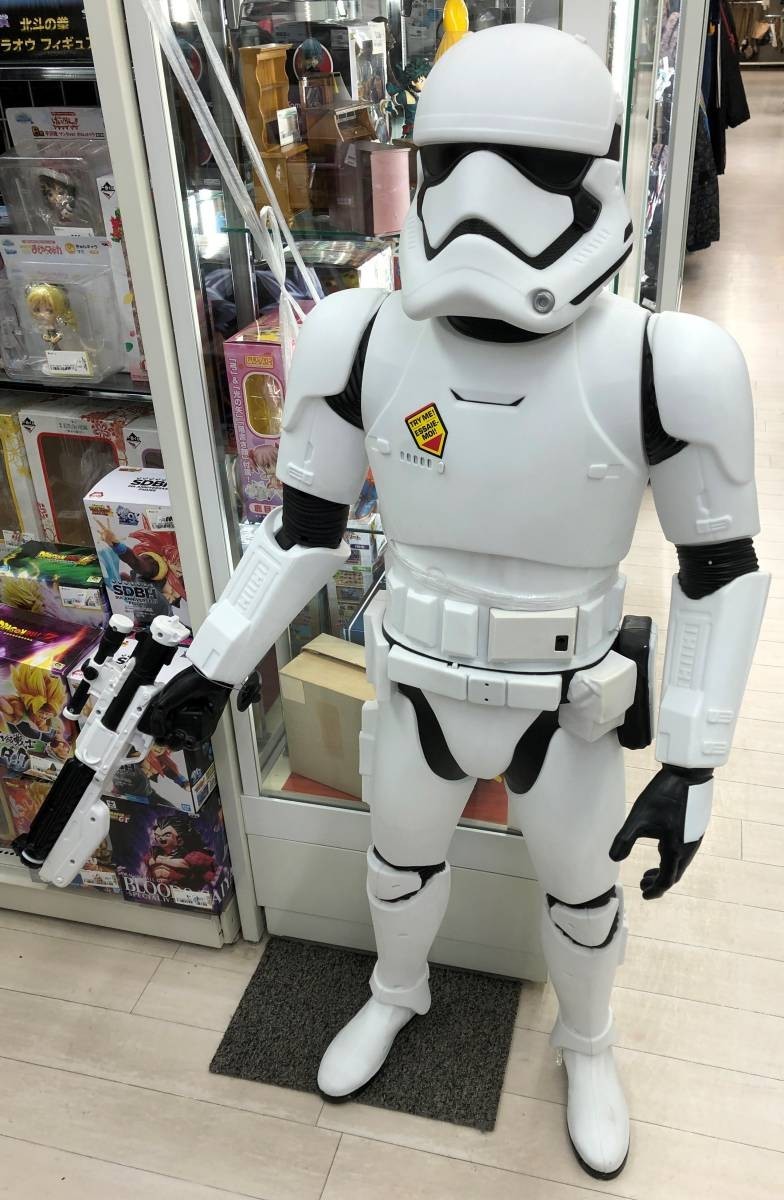  Звездные войны Stormtrooper 48 дюймовый примерно 120cm фигурка рассказ ..... очень большой большой jumbo большой украшение интерьер SS-146707