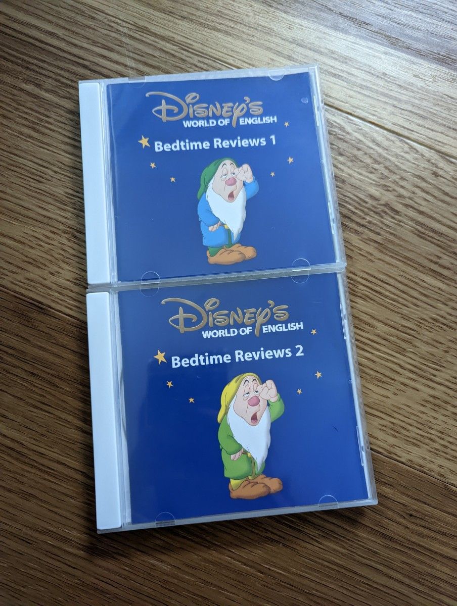ディズニー英語 ストーリーアンドソングス ベッドタイムレビュー CD