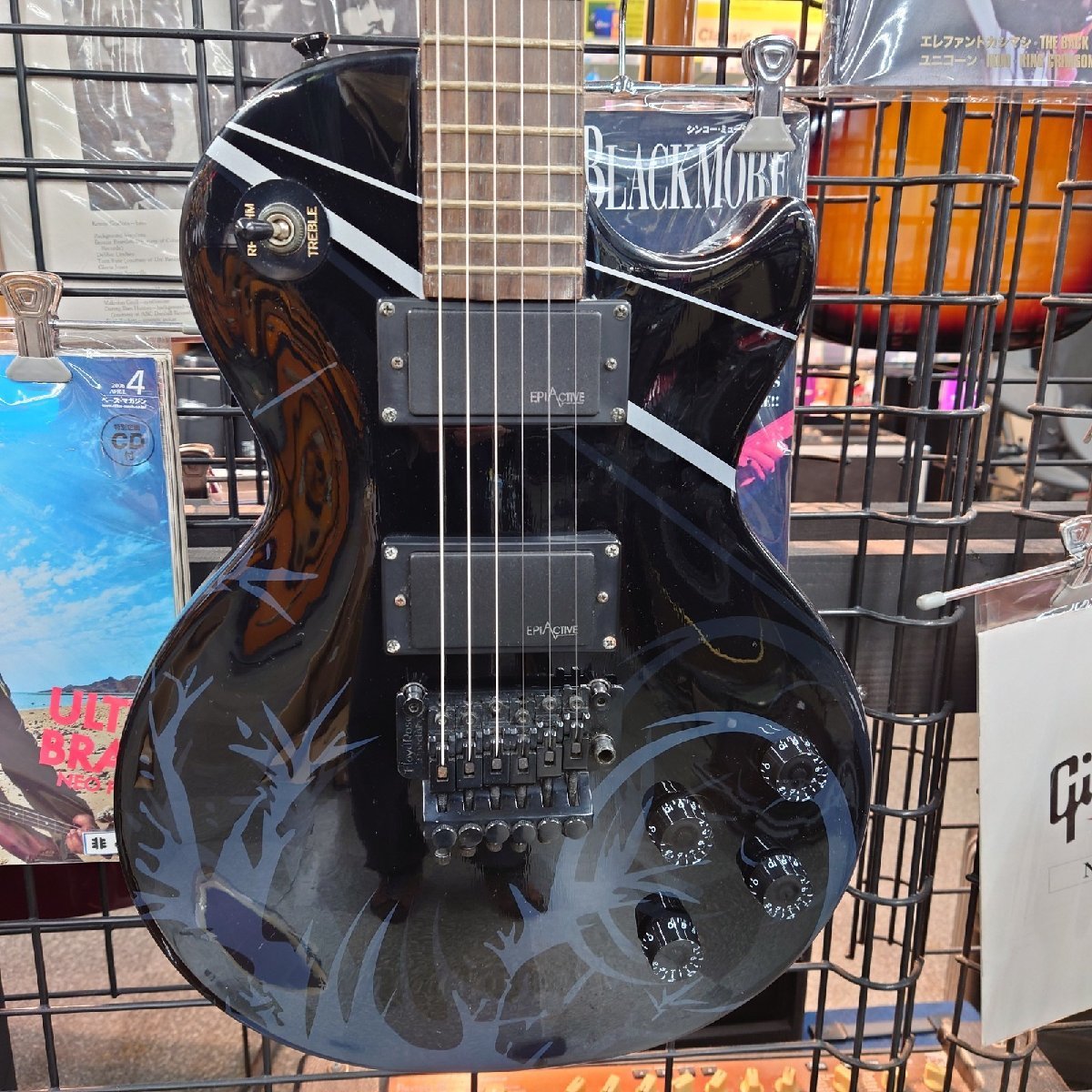 ★中古★EPIPHONE Les Paul studio midnight vine★エピフォン レスポールスタジオ★_画像3